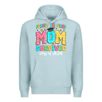 Blue Mist forget the grad mom survived class of 2024 Premium Hoodie - JahusDesignShop