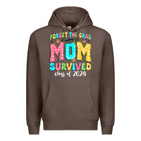 Coffee forget the grad mom survived class of 2024 Premium Hoodie - JahusDesignShop