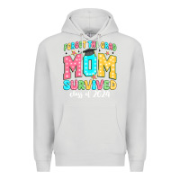 Dove Grey forget the grad mom survived class of 2024 Premium Hoodie - JahusDesignShop