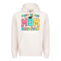 Pale Pink forget the grad mom survived class of 2024 Premium Hoodie - JahusDesignShop