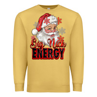 Antique Gold big nick energy santa claus Premium Sweatshirt - RanaPortraitStore