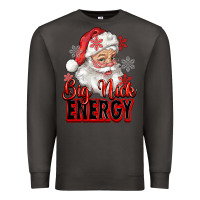 Smoke big nick energy santa claus Premium Sweatshirt - RanaPortraitStore