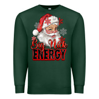 Sports Green big nick energy santa claus Premium Sweatshirt - RanaPortraitStore