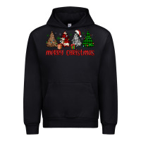 Foreset Green merry christmas tree Urban Hoodie - JahusDesignShop