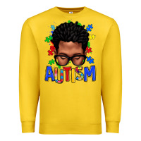 Lemon autism afro man Premium Sweatshirt - texasbilliewilder