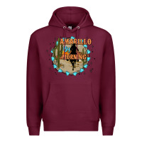 Burgundy Amarillo by morning Premium Hoodie - JahusDesignShop