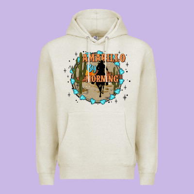 Amarillo By Morning Premium Hoodie Designed By Jahusdesignshop