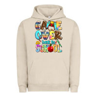 Pigment French Oak game over back to school Urban Hoodie - AdoDesignShop