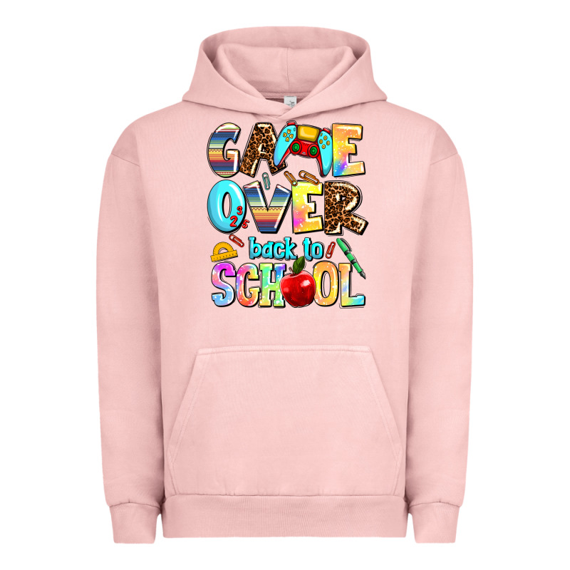 Game Over Back To School Urban Hoodie by AdoDesignShop | Teevron