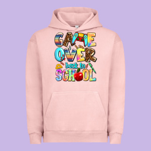 Game Over Back To School Urban Hoodie Designed By Adodesignshop