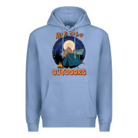 Colony Blue life is better outdoors Premium Hoodie - JahusDesignShop