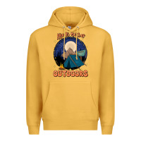 Mustard life is better outdoors Premium Hoodie - JahusDesignShop