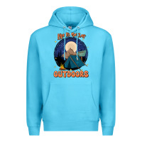 Ocean Blue life is better outdoors Premium Hoodie - JahusDesignShop
