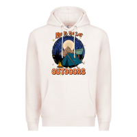Pale Pink life is better outdoors Premium Hoodie - JahusDesignShop