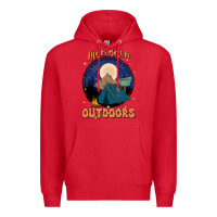 Red life is better outdoors Premium Hoodie - JahusDesignShop