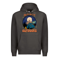 Smoke life is better outdoors Premium Hoodie - JahusDesignShop