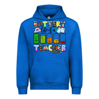 Cobalt battery life of a teacher Urban Hoodie - AdoDesignShop
