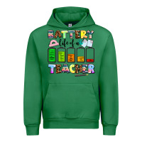 Emerald battery life of a teacher Urban Hoodie - AdoDesignShop