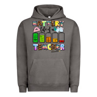 Pigment Tornado battery life of a teacher Urban Hoodie - AdoDesignShop