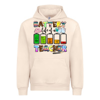 Sandshell battery life of a teacher Urban Hoodie - AdoDesignShop