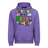 Tulip battery life of a teacher Urban Hoodie - AdoDesignShop
