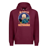 Burgundy life is better outdoors Premium Hoodie - JahusDesignShop