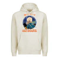 Oatmeal Heather life is better outdoors Premium Hoodie - JahusDesignShop