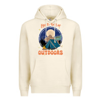 Tofu life is better outdoors Premium Hoodie - JahusDesignShop