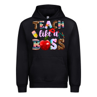 Black teach like a boss Urban Hoodie - AdoDesignShop