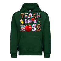 Foreset Green teach like a boss Urban Hoodie - AdoDesignShop