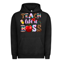 Pigment Black teach like a boss Urban Hoodie - AdoDesignShop