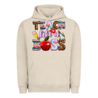 Pigment French Oak teach like a boss Urban Hoodie - AdoDesignShop