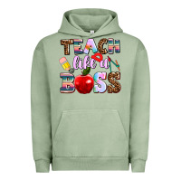 Pigment Oil Green teach like a boss Urban Hoodie - AdoDesignShop