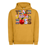 Pigment Peanut Butter teach like a boss Urban Hoodie - AdoDesignShop