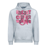 Heather Grey breast cancer warrior Urban Hoodie - JahusDesignShop