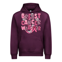 Mauve Wine breast cancer warrior Urban Hoodie - JahusDesignShop
