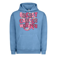 Pigment Pebble Blue breast cancer warrior Urban Hoodie - JahusDesignShop