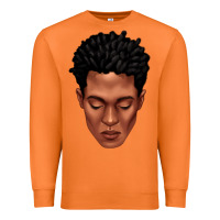 Carrot black man portrait Premium Sweatshirt - texasbilliewilder