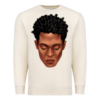Sandshell black man portrait Premium Sweatshirt - texasbilliewilder