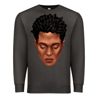 Smoke black man portrait Premium Sweatshirt - texasbilliewilder