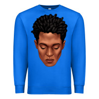 True Royal black man portrait Premium Sweatshirt - texasbilliewilder