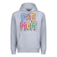 Heather Grey dog mom dalmatian Premium Hoodie - JahusDesignShop