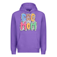 Purple dog mom dalmatian Premium Hoodie - JahusDesignShop