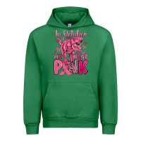 Emerald in october we wear pink dinosaur Urban Hoodie - JahusDesignShop