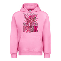 Fuchsia Pink in october we wear pink dinosaur Urban Hoodie - JahusDesignShop