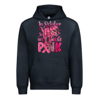 Navy in october we wear pink dinosaur Urban Hoodie - JahusDesignShop