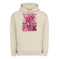 Pigment French Oak in october we wear pink dinosaur Urban Hoodie - JahusDesignShop