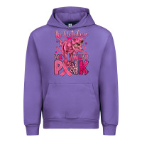 Tulip in october we wear pink dinosaur Urban Hoodie - JahusDesignShop