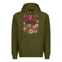 Army Green gracias mama por tu infinito amor Premium Hoodie - JahusDesignShop