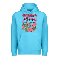 Ocean Blue gracias mama por tu infinito amor Premium Hoodie - JahusDesignShop